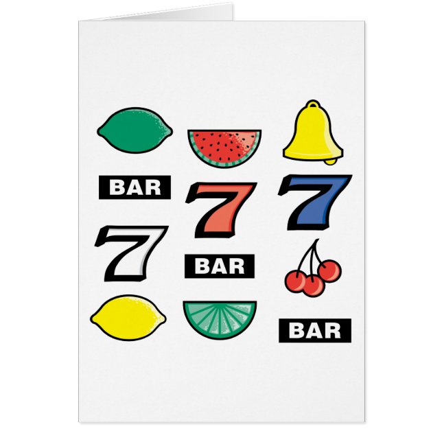 Slot Machine Slots Fruits - Play To Win Charms (Front)