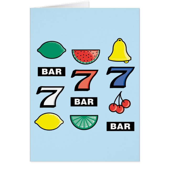 Slot Machine Slots Fruits - Play To Win Charms (Front)