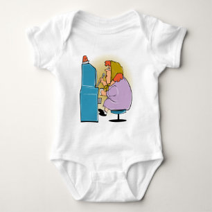 Slot Machine Slots - Play To Win Baby Bodysuit
