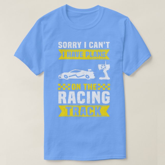 Slotcar Racing Racetrack  Slot Car  T-Shirt (Design Front)