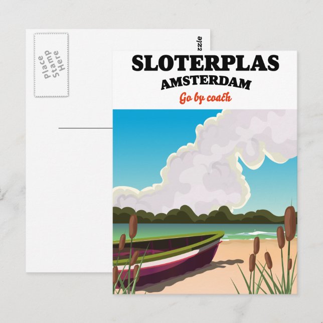 Sloterplas Amsterdam  Postcard (Front/Back)