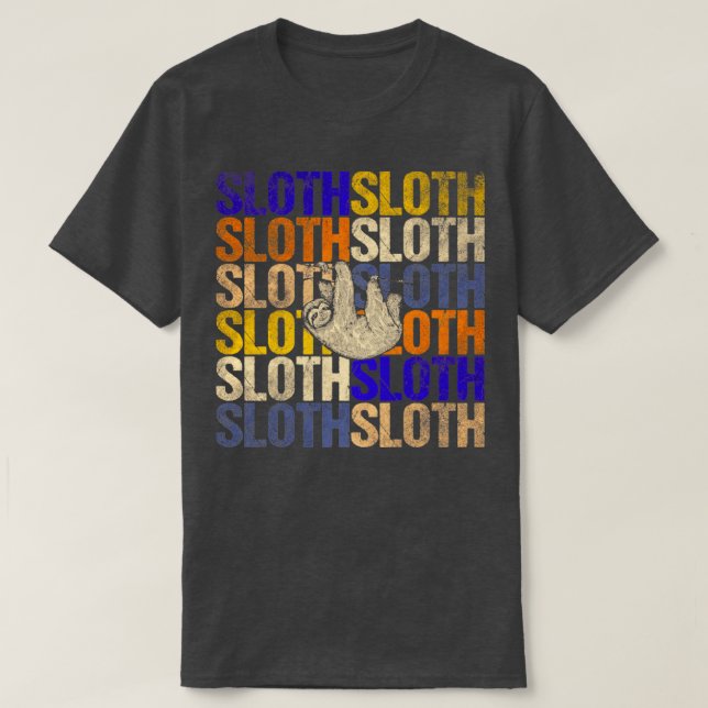 Sloth4 T-Shirt (Design Front)