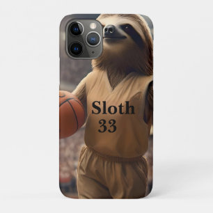 Sloth 33 Basketball Player, Case-Mate iPhone Case