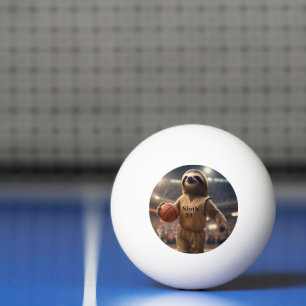 Sloth 33 Basketball Player, Ping Pong Ball