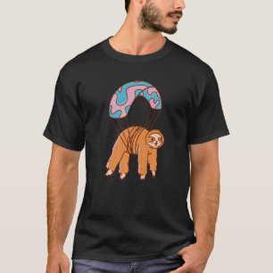 Sloth Animals Cute Parachute Children's Sloth T-Shirt