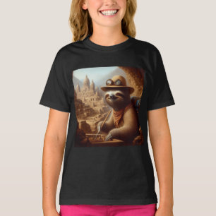 Sloth Archaeologist T-Shirt