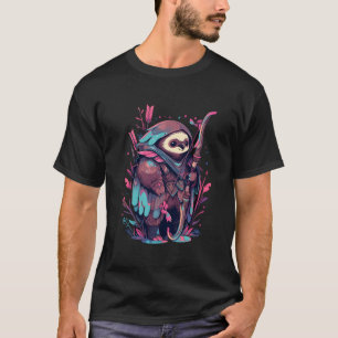 Sloth Archer Archery Bowhunter Arrow T-Shirt