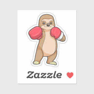Sloth as Boxer with Boxing gloves