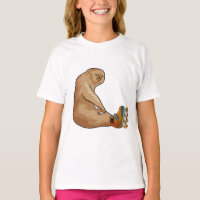 Sloth as Inline skater with Inline skates