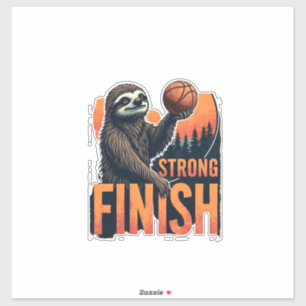 Sloth Basketball Vintage Funny Retro Dunk Shirt 2