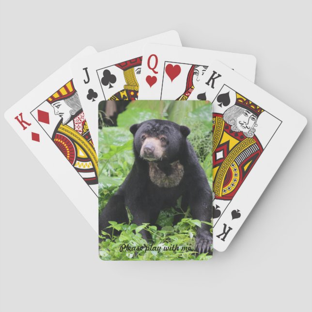 Sloth Bear Playing Cards (Back)