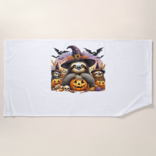 Sloth Beautiful laziness Classic T-Shirt_2 Beach Towel