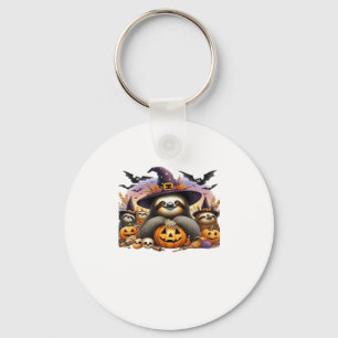 Sloth Beautiful laziness Classic T-Shirt_2 Key Ring