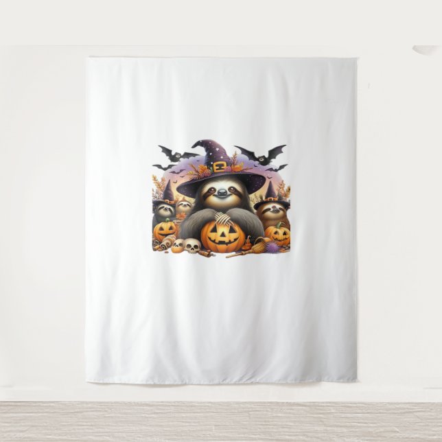 Sloth Beautiful laziness Classic T-Shirt_2 Tapestry (Front)