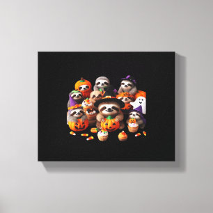 Sloth Beautiful laziness Classic T-Shirt Canvas Print