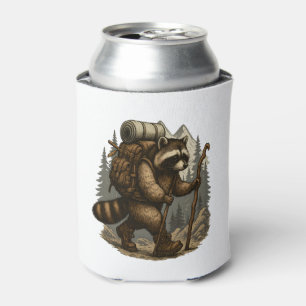 Sloth Camping Hiking Can Cooler