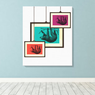 Sloth Canvas Print