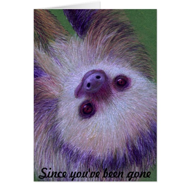 Sloth Card (Front)