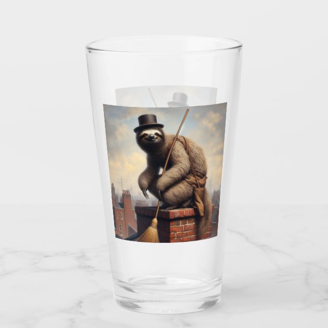 Sloth Chimney Sweep Glass (Front)