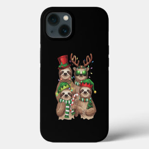 Sloth Christmas Merry Slothmas Sloth Lover Gift iPhone 13 Case