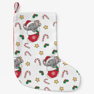Sloth Christmas Snow Winter Animals Sloths Classic Small Christmas Stocking