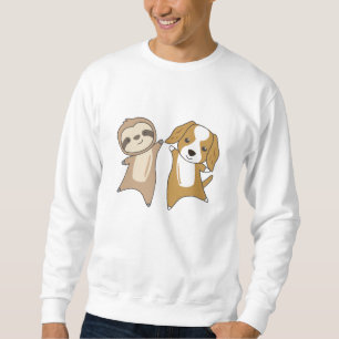 Sloth Cocker Spaniel Dog Animal Lovers Sloths Sweatshirt
