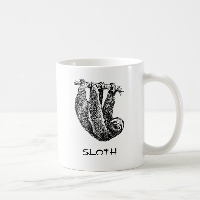 Sloth Coffee Mug (Right)