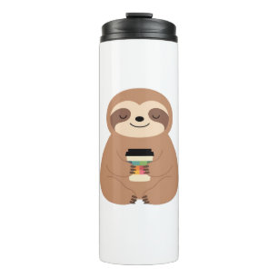 Sloth Coffee Time Classic T-Shirt Thermal Tumbler