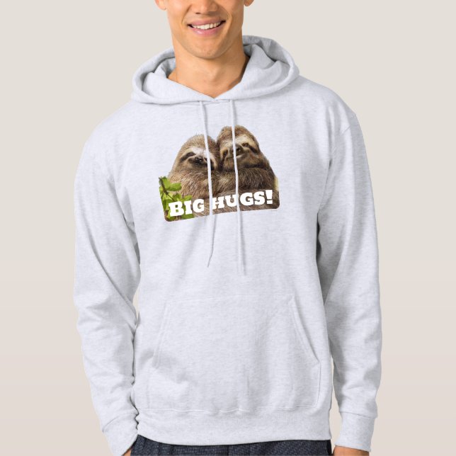 Sloth Couple Hoodie (Front)