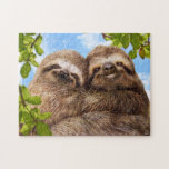Sloth Couple Jigsaw Puzzle<br><div class="desc">Love you slow much! | Avanti,  the Global Humour Brand™ has been entertaining the world with its Feel Good Funny greeting cards for over 40 years. Our characters live life to the fullest and celebrate the humour in everyday life.</div>