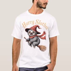 Sloth Cute Halloween Witch Funny Essential T-Shirt