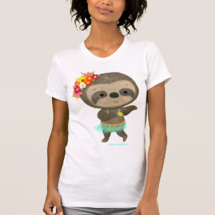 Sloth dancing hula T-Shirt