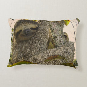 sloth decorative cushion