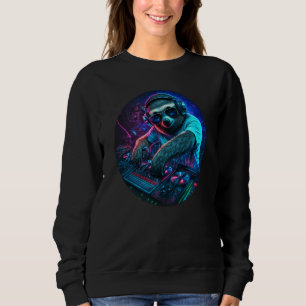 Sloth DJ  2 Sweatshirt