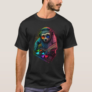 Sloth DJ  5 T-Shirt
