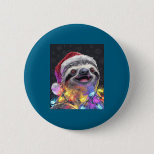 Sloth Dreams 6 Cm Round Badge