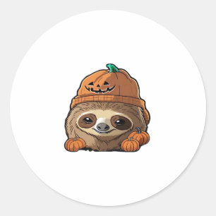 Sloth espuki sison halloween Classic T-Shirt Classic Round Sticker
