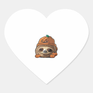Sloth espuki sison halloween Classic T-Shirt Heart Sticker