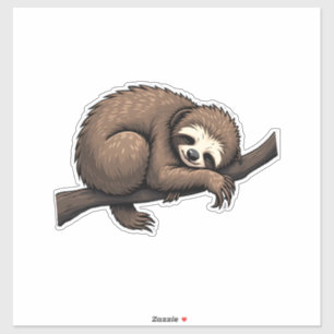 Sloth Etched Art Retro Nature Tee (2)