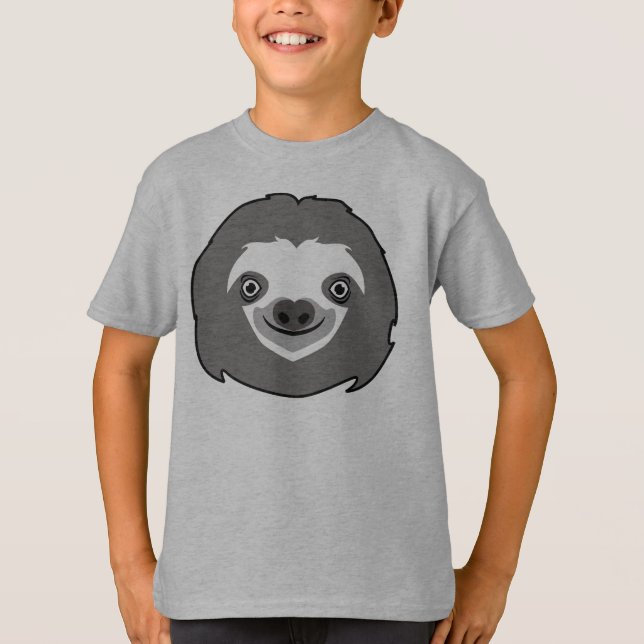 Sloth Face T-Shirt (Front)