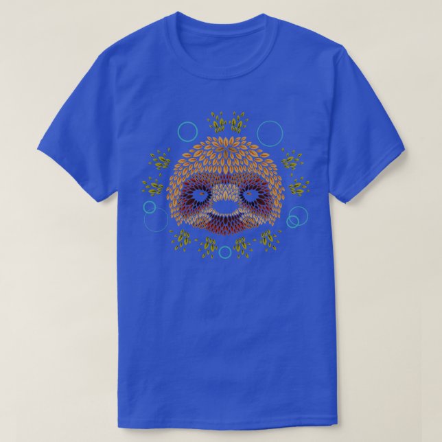Sloth Face  T-Shirt (Design Front)