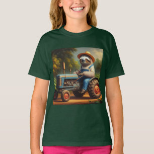 Sloth Farmer T-Shirt