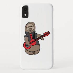Sloth Guitar Kawaii  Case-Mate iPhone Case