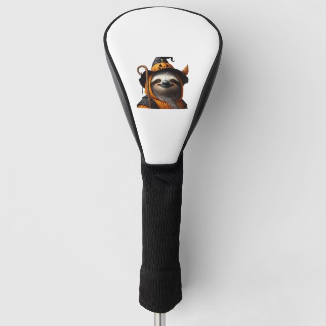 Sloth Halloween Classic T-Shirt Golf Head Cover (Front)