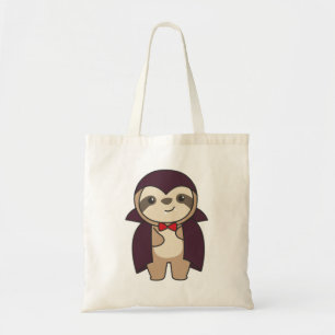 Sloth Halloween Cute Devil Vampire Costume Tote Ba Bag