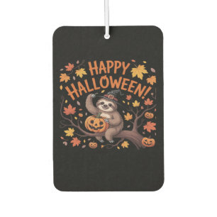 Sloth Halloween Day Classic T-Shirt Car Air Freshener