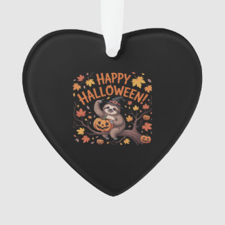 Sloth Halloween Day Classic T-Shirt Ornament