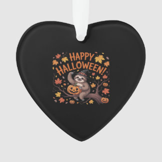 Sloth Halloween Day Oversized T-Shirt Ornament