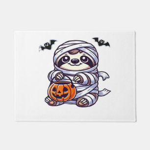 Sloth Halloween Mummy Kids Women Men Sloth Classic Doormat