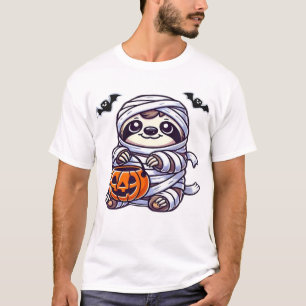 Sloth Halloween Mummy Kids Women Men Sloth Classic T-Shirt